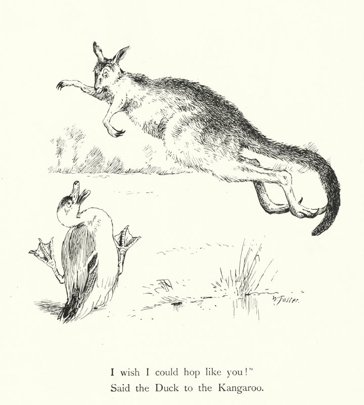 The Duck And The Kangaroo by William Foster