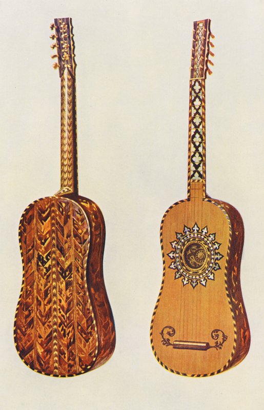 Musical instruments: The Rizzio guitar by William Gibb