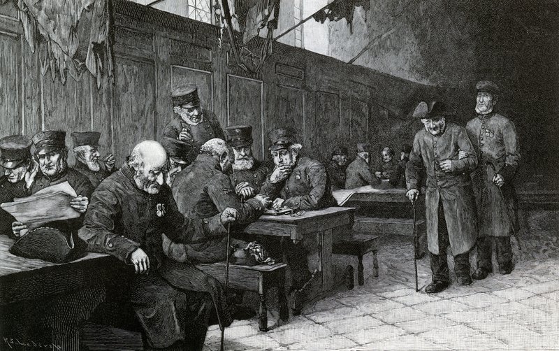 Chelsea Pensioners by William Harris Weatherhead