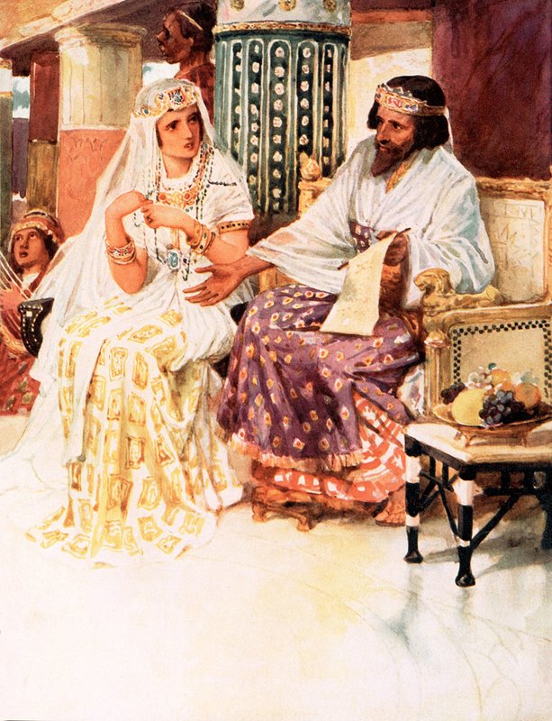 The Queen of Sheba by William Hatherell