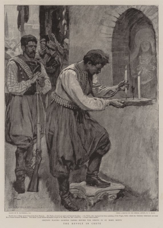 The Revolt in Crete by William Hatherell