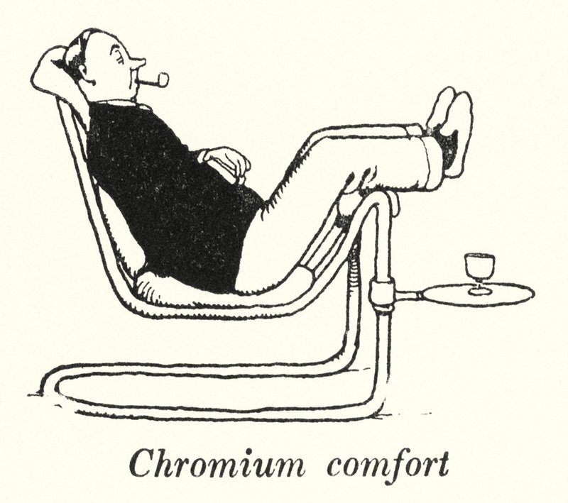 Chromium Comfort by William Heath Robinson