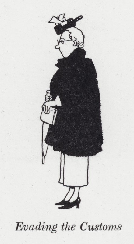 Evading the Customs by William Heath Robinson