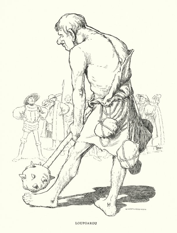 Loupgarou by William Heath Robinson