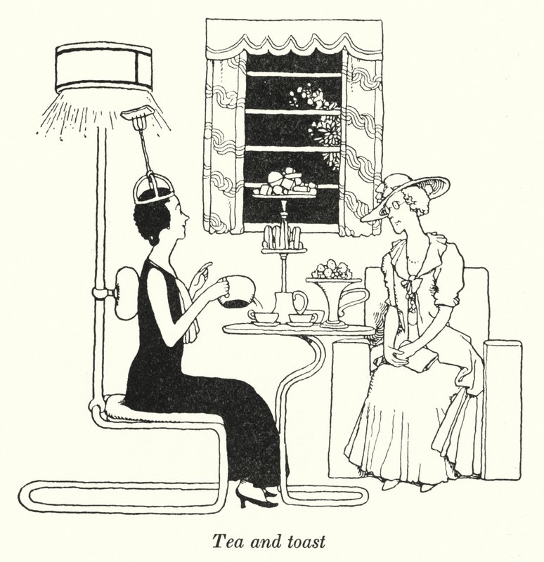 Tea and Toast by William Heath Robinson