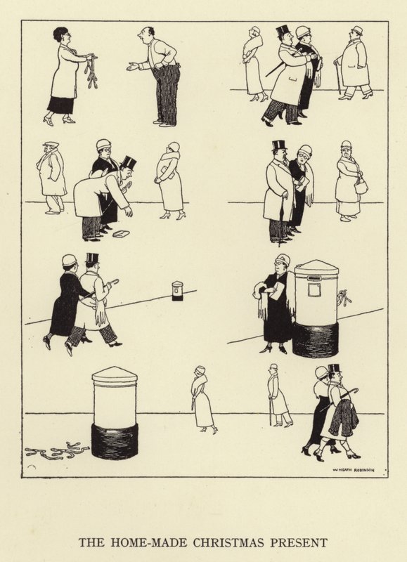 The Home-Made Christmas Present by William Heath Robinson