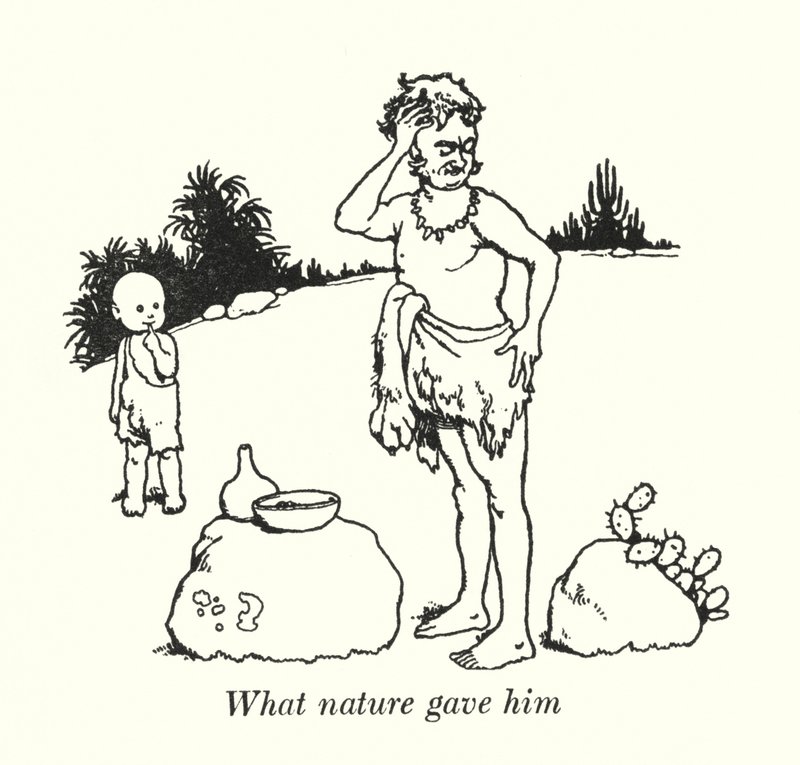 What Nature Gave Him by William Heath Robinson