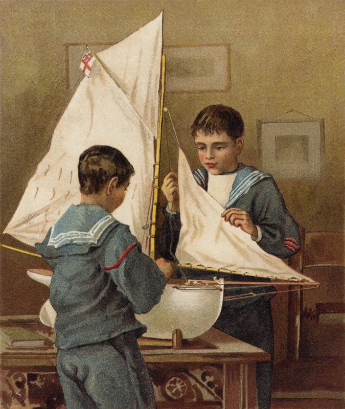 Getting Ready for Sea by William Henry James Boot