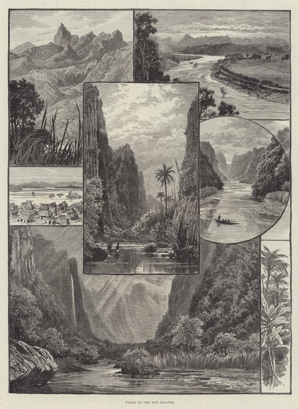 Views in the Fiji Islands by William Henry James Boot