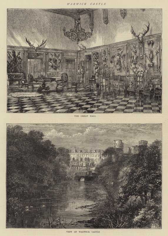 Warwick Castle by William Henry James Boot