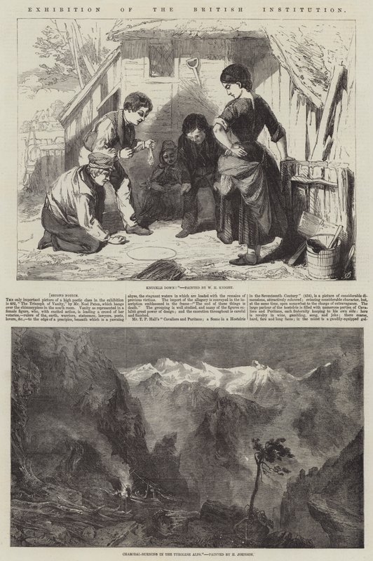 Exhibition of the British Institution by William Henry Knight