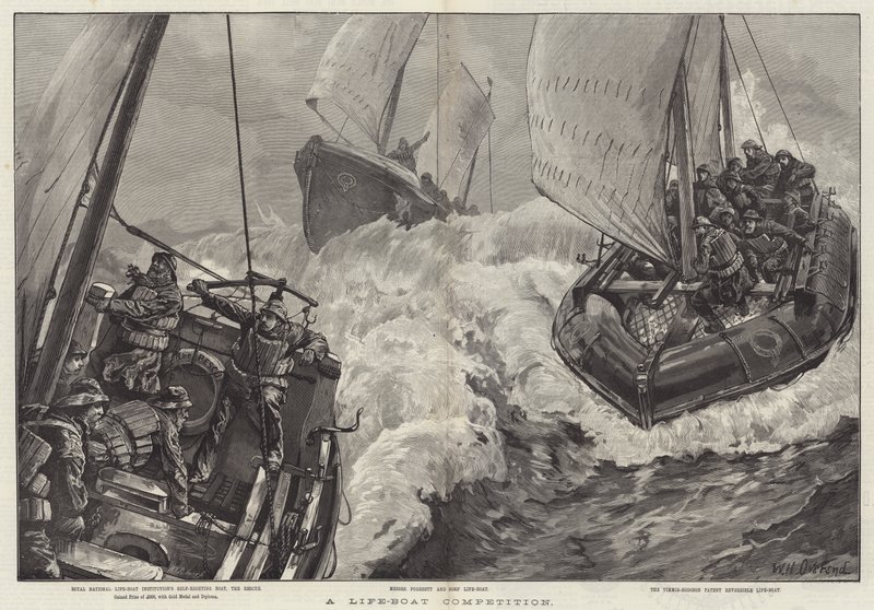 A Life-Boat Competition by William Heysham Overend