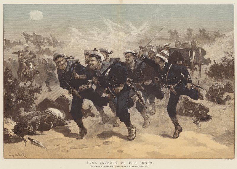Blue Jackets to the Front by William Heysham Overend