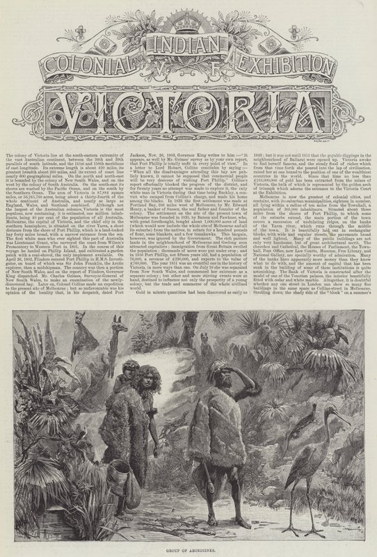 Colonial and Indian Exhibition, Victoria by William Heysham Overend