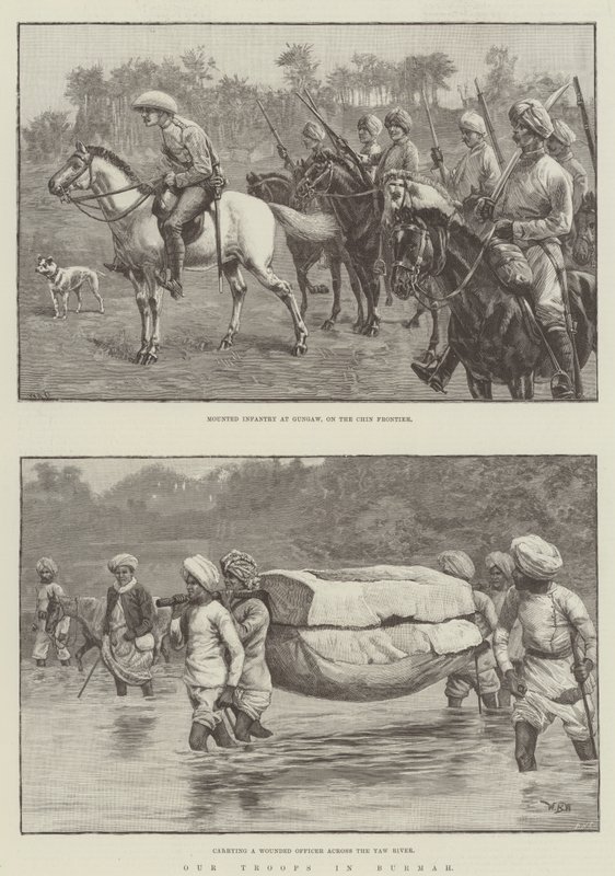 Our Troops in Burmah by William Heysham Overend