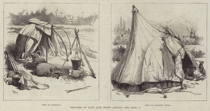 Sketches of Gipsy Life Round London by William Heysham Overend