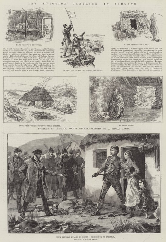 The Eviction Campaign in Ireland by William Heysham Overend