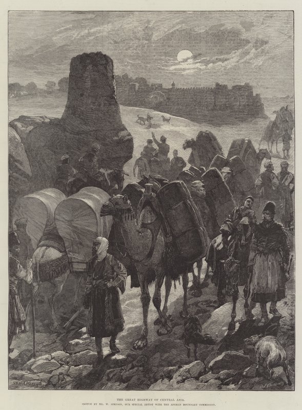 The Great Highway of Central Asia by William Heysham Overend