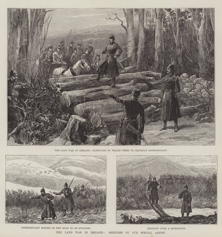 The Land War in Ireland by William Heysham Overend