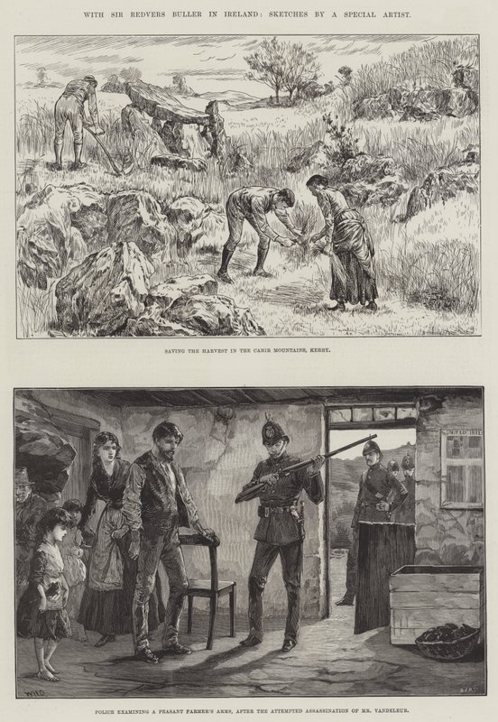 With Sir Redvers Buller in Ireland by William Heysham Overend