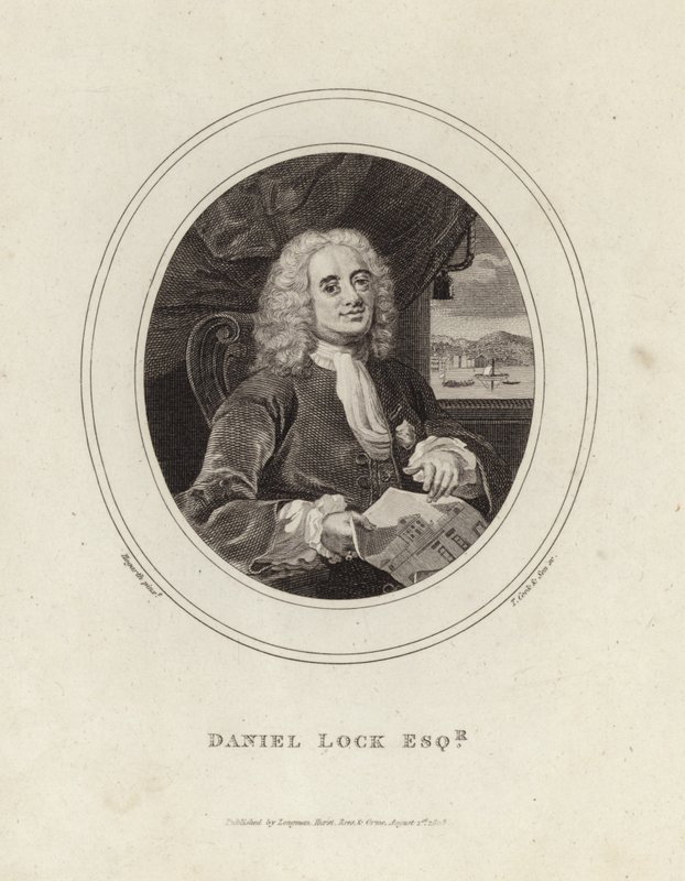 Daniel Lock by William Hogarth