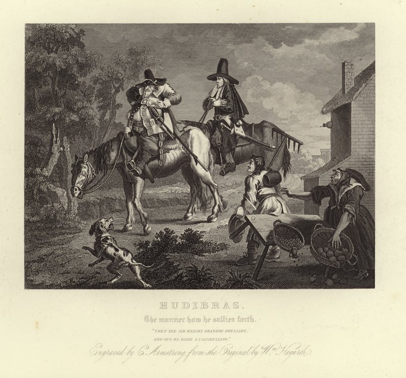 Hudibras by Samuel Butler by William Hogarth