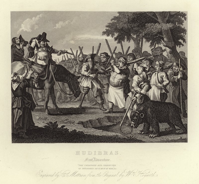 Hudibras by Samuel Butler by William Hogarth