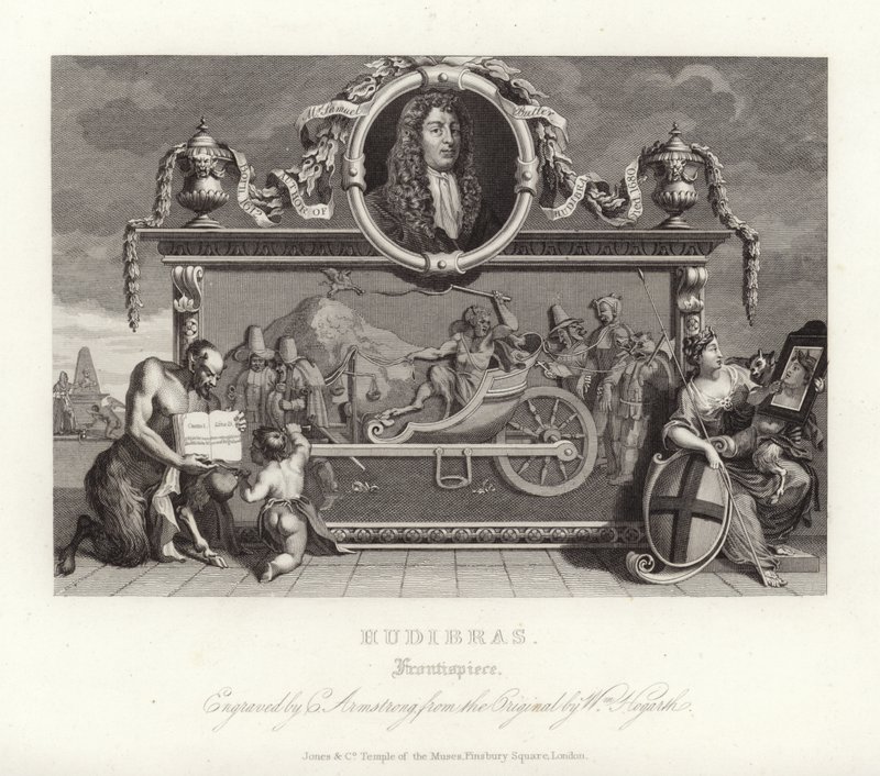 Hudibras by Samuel Butler by William Hogarth