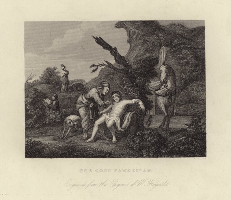 The Good Samaritan by William Hogarth