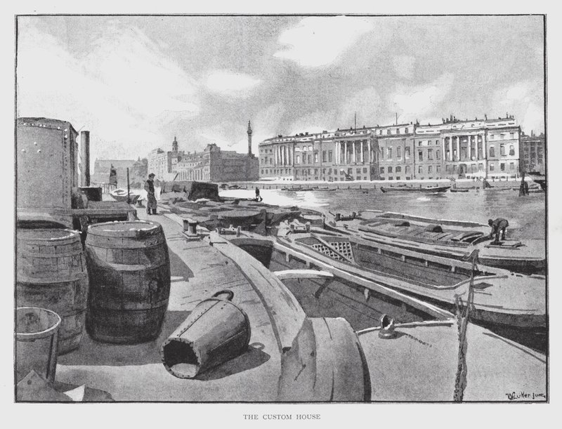 The Custom House by William Luker