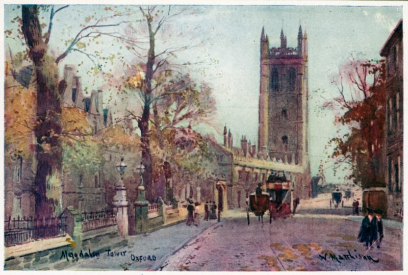Magdalen College Tower by William Matthison
