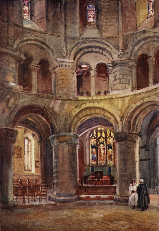Norman Church of the Holy Sepulchre by William Matthison