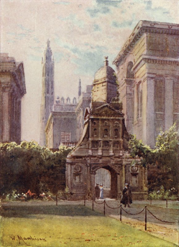 The Gate of Honour, Caius College by William Matthison