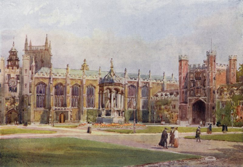 The Great Court, Trinity College by William Matthison