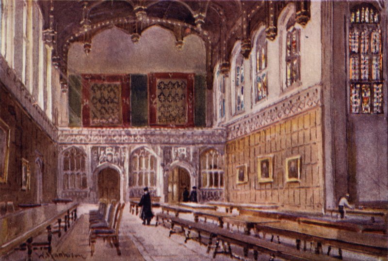 The Hall of Kings College by William Matthison