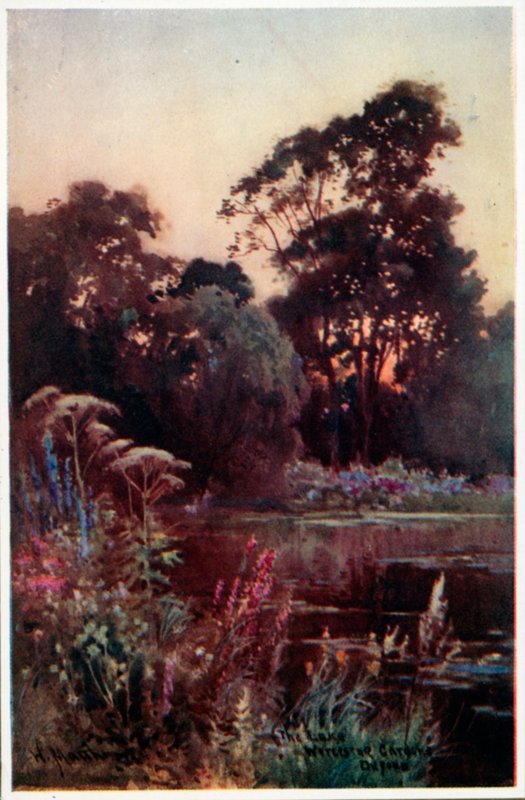 Worcester College Garden by William Matthison