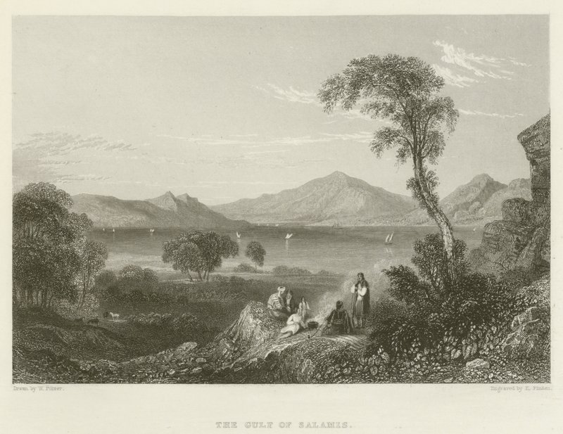 The Gulf of Salamis by William Purser