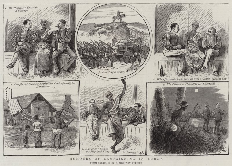 Humours of Campaigning in Burma by William Ralston