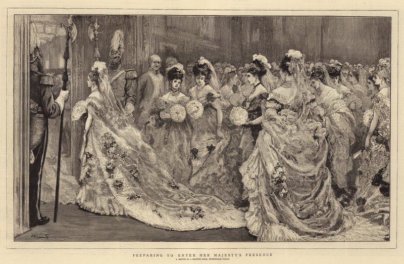 Preparing to Enter Her Majesty
