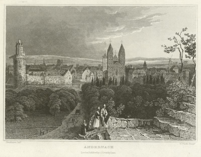 Andernach by William Tombleson
