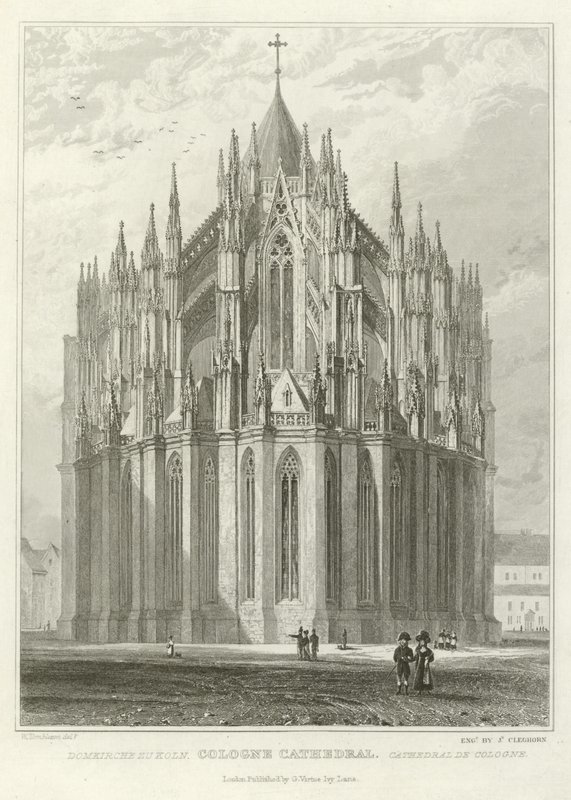Cologne Cathedral by William Tombleson