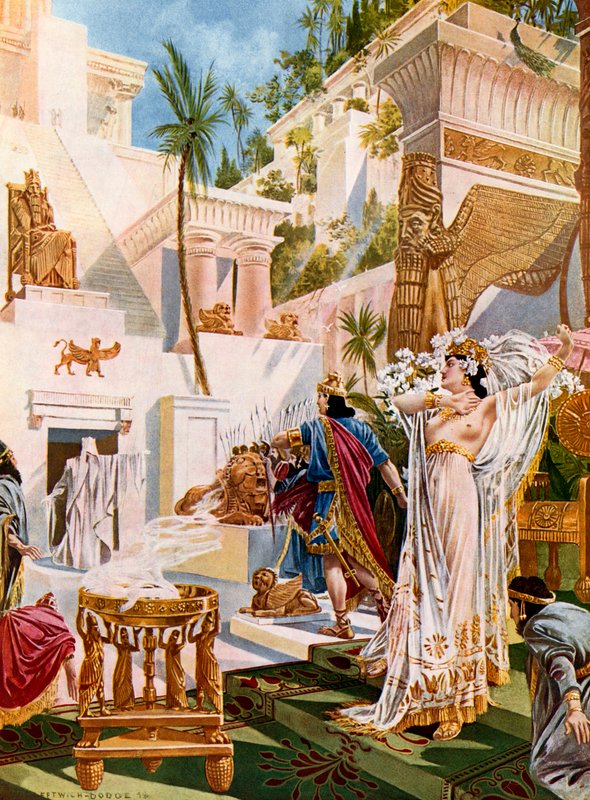Semiramide, Act I scene xi by William de Leftwich Dodge