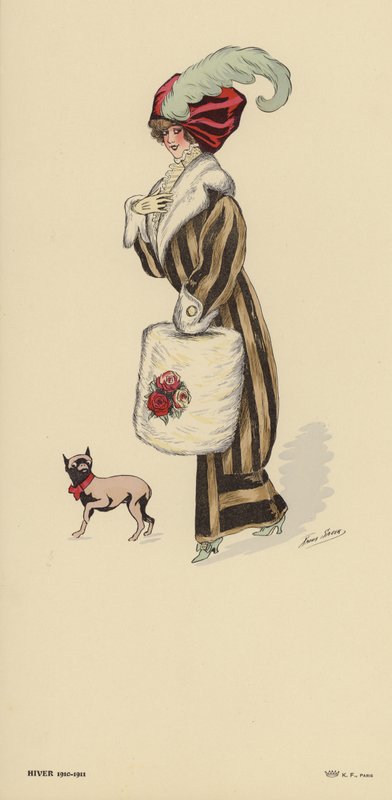 Winter 1910-1911 fashions by Xavier Sager
