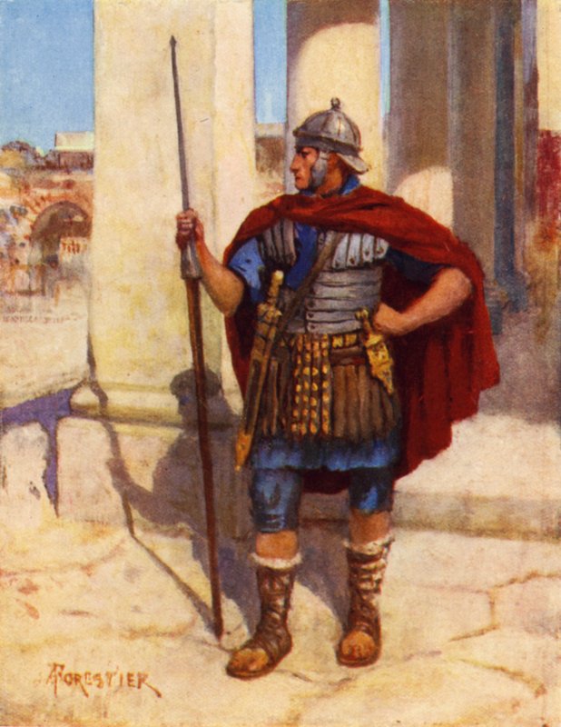 A Legionary Sentry by after Amedee Forestier