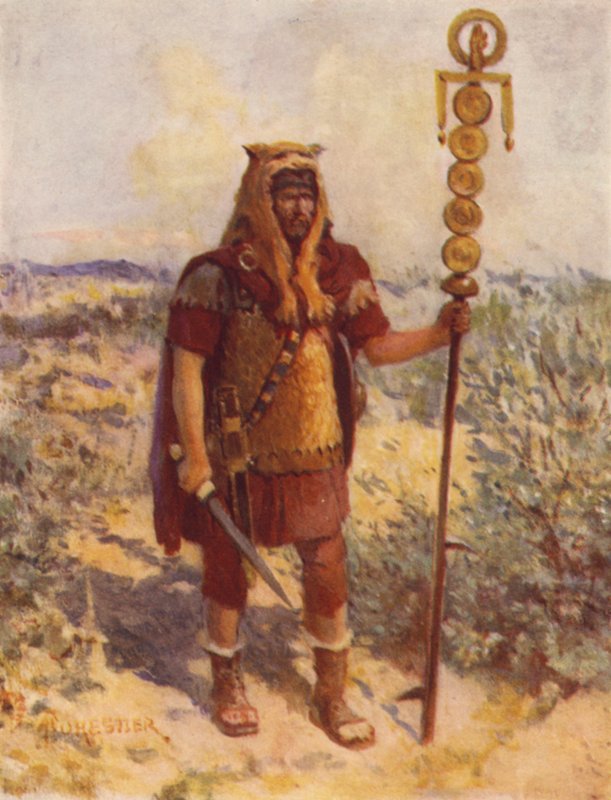 A Standard-Bearer in the Field by after Amedee Forestier