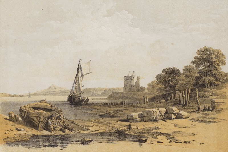 Barnbougle Castle by after C. Stanfield