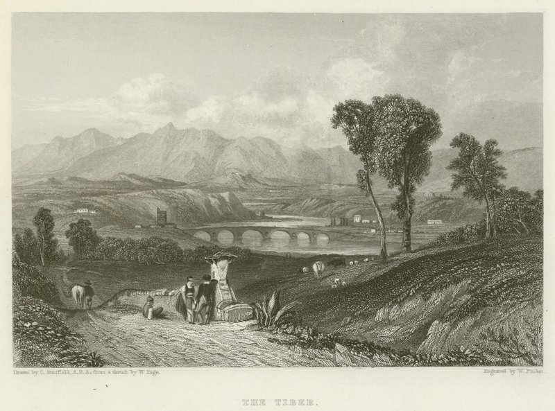 The Tiber by after C. Stanfield