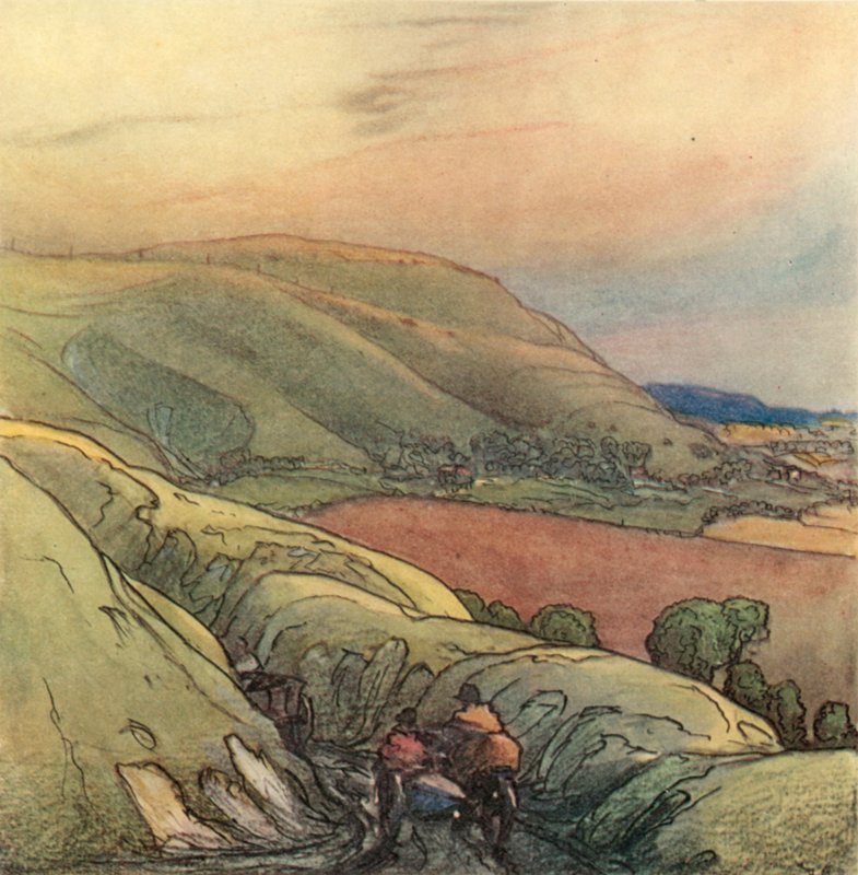 The Run of the Downs by after Donald Maxwell