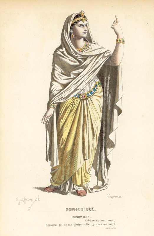 Sophonisba by after Edmond A.F. Geffroy