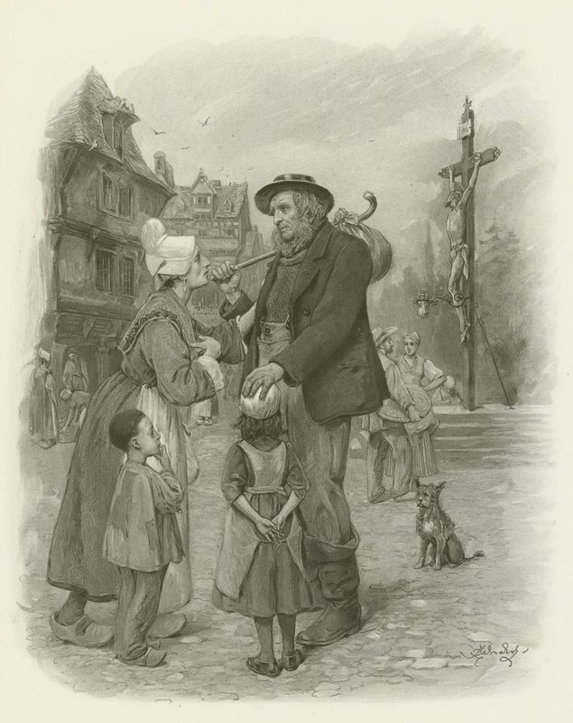 Mr. Peggotty by after Frederick Barnard